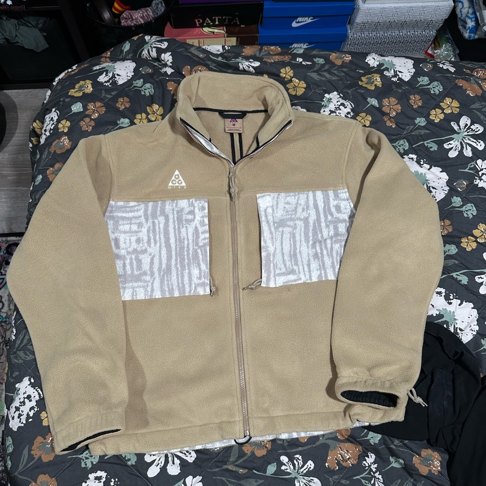 Nike ACG fleece zip up jacket